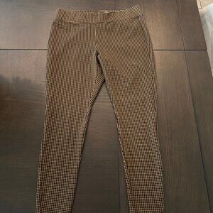 Ankle Length, Soft Knit, High Rise Old Navy NWOT Plaid Stretch Pants